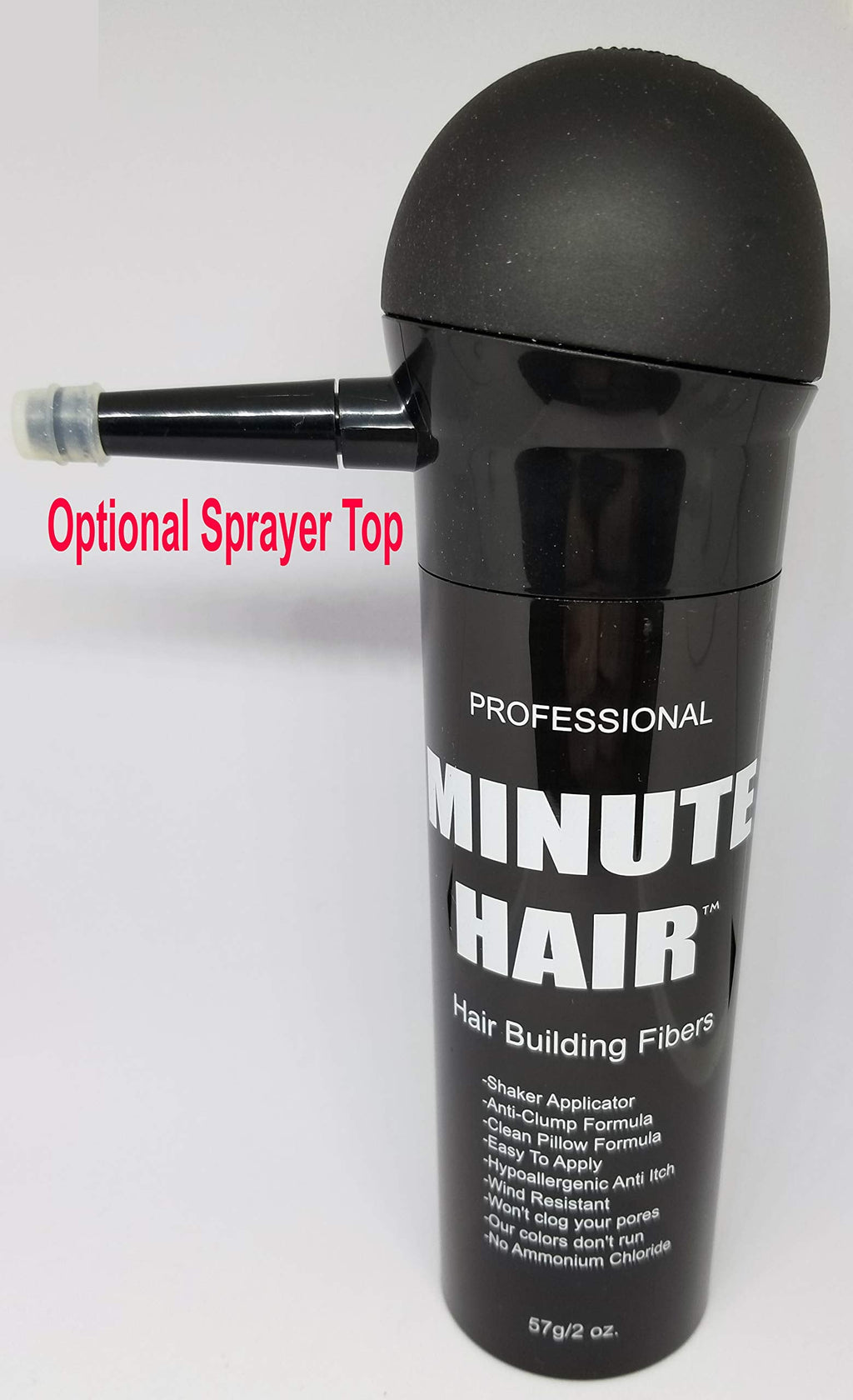 Minute Hair Biggie 57g Auburn Hair Fibers — Refillable Bottle