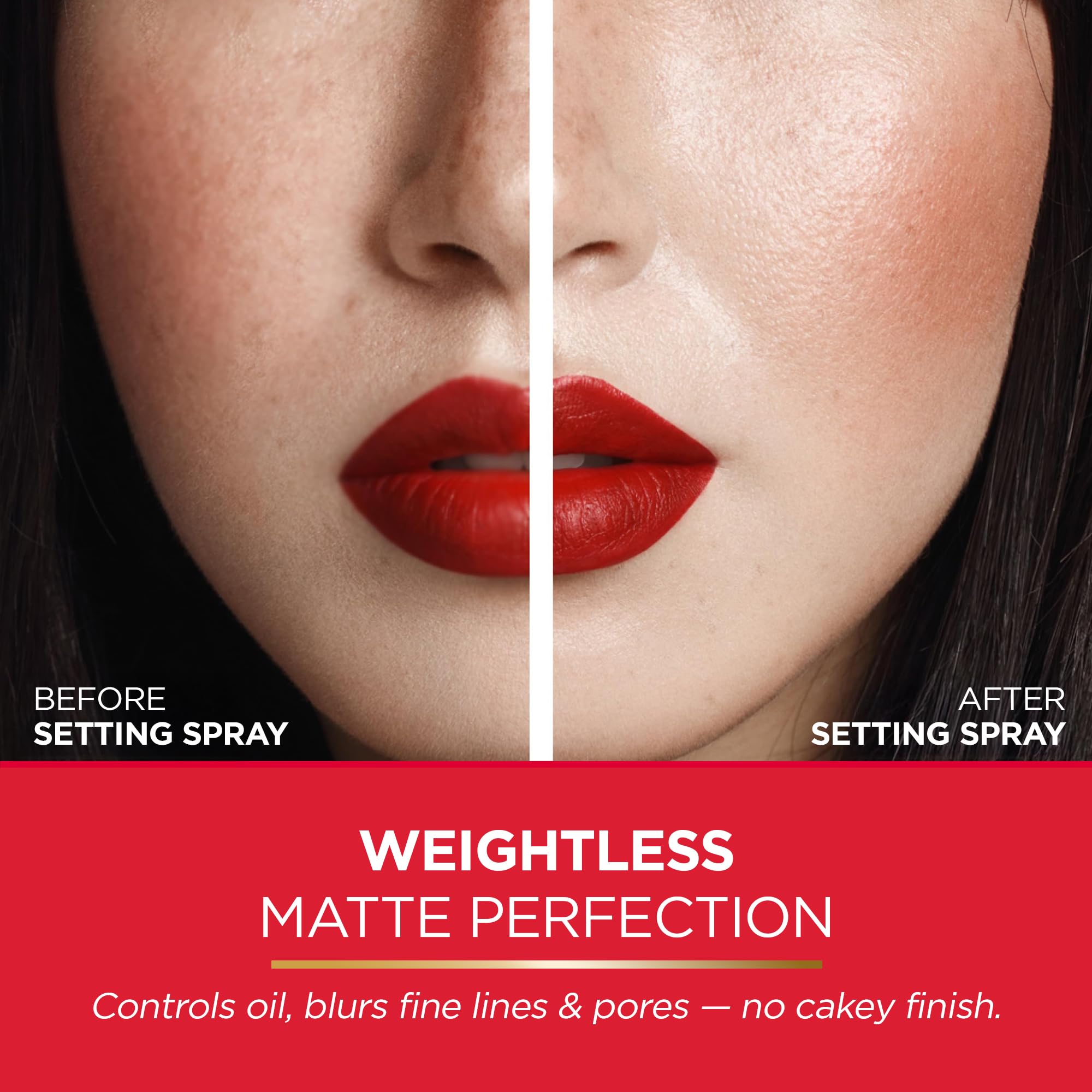 Mirabella Bulletproof Matte Setting Spray – 12-Hour Hold, Weightless Matte Finish
