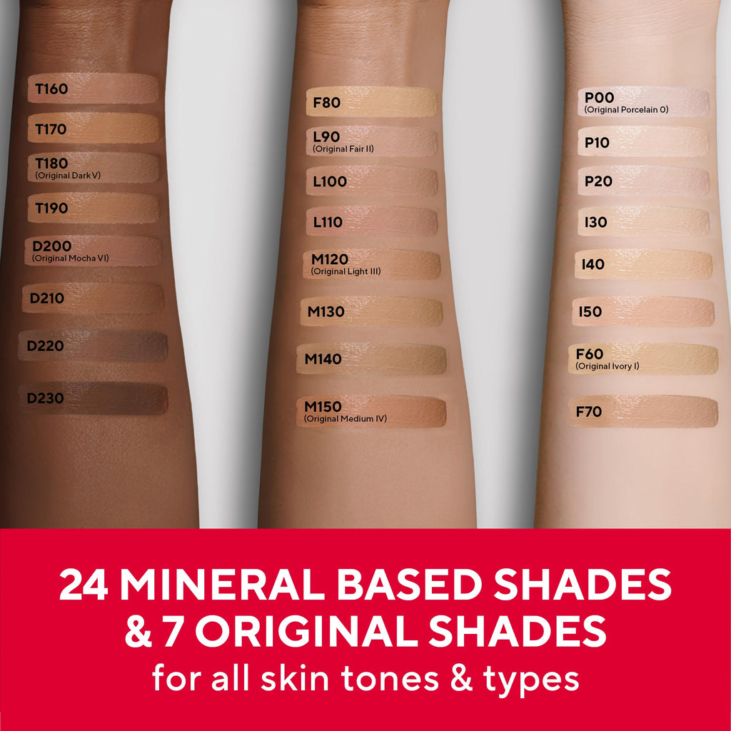 Mirabella Invincible HD Liquid Foundation – Hydrating Full-Coverage Demi-Matte for All Skin Types