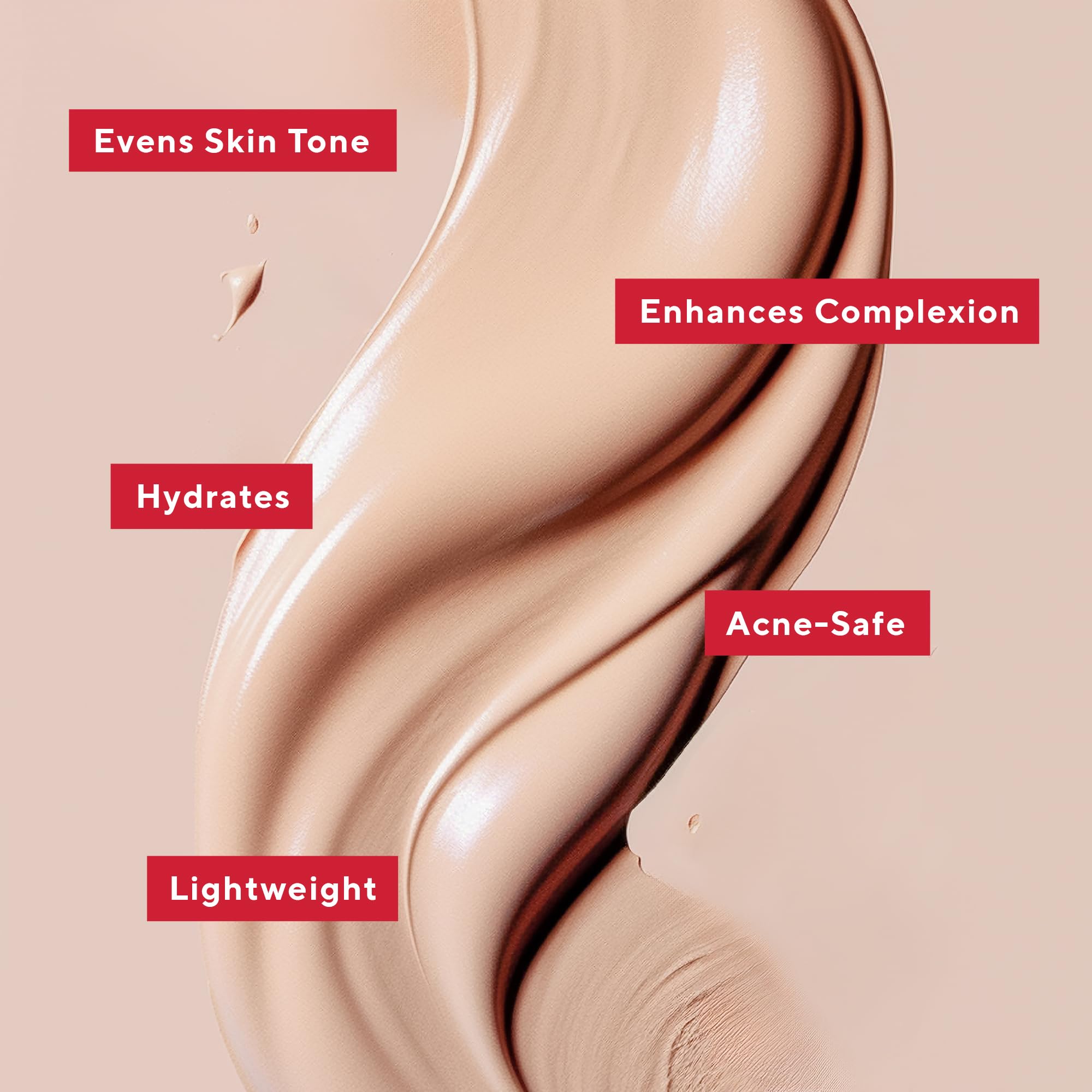 Mirabella Invincible HD Liquid Foundation – Hydrating Full-Coverage Demi-Matte for All Skin Types