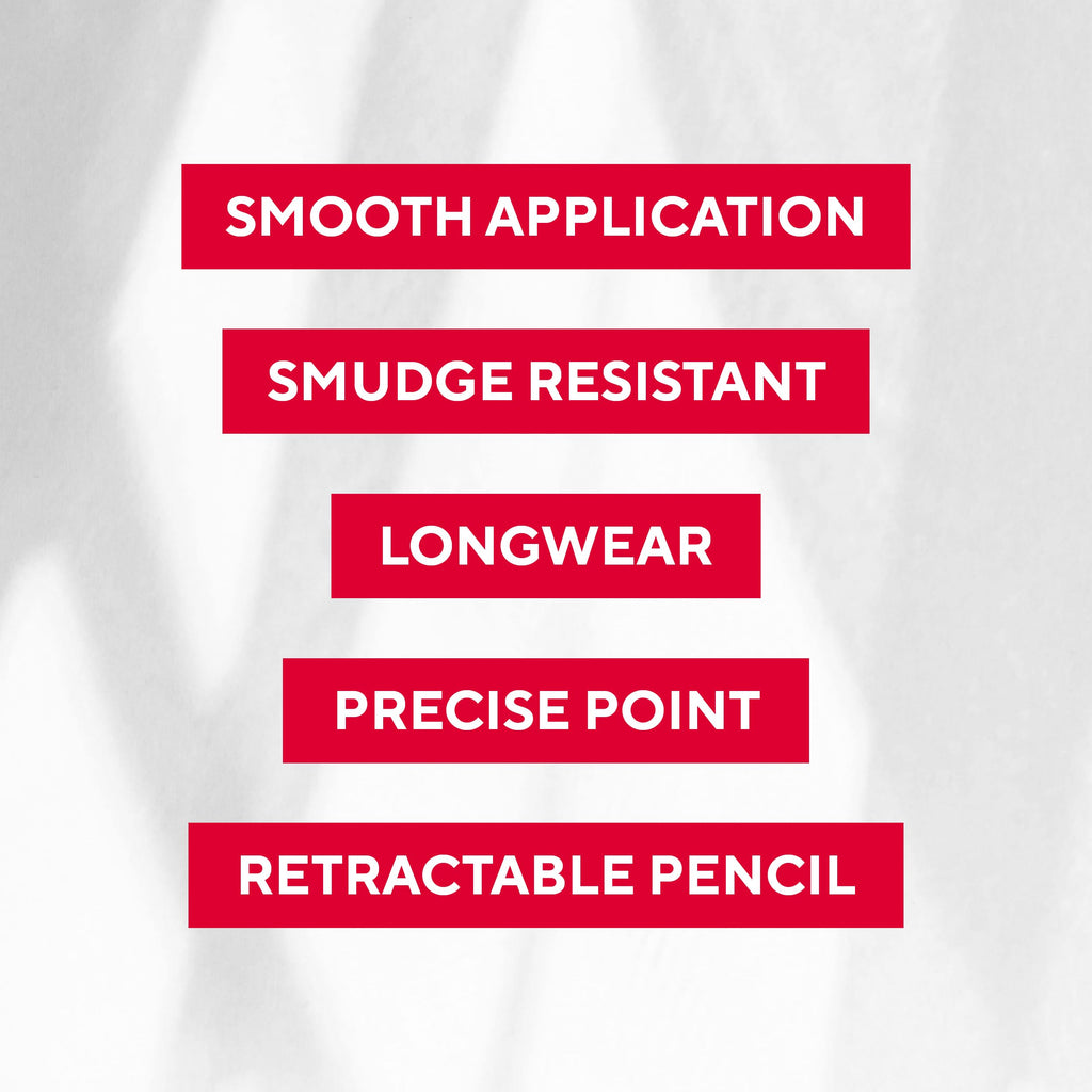 Mirabella Line and Define Lip Definer – Retractable Lip Pencil with Built-In Sharpener (Bratty)
