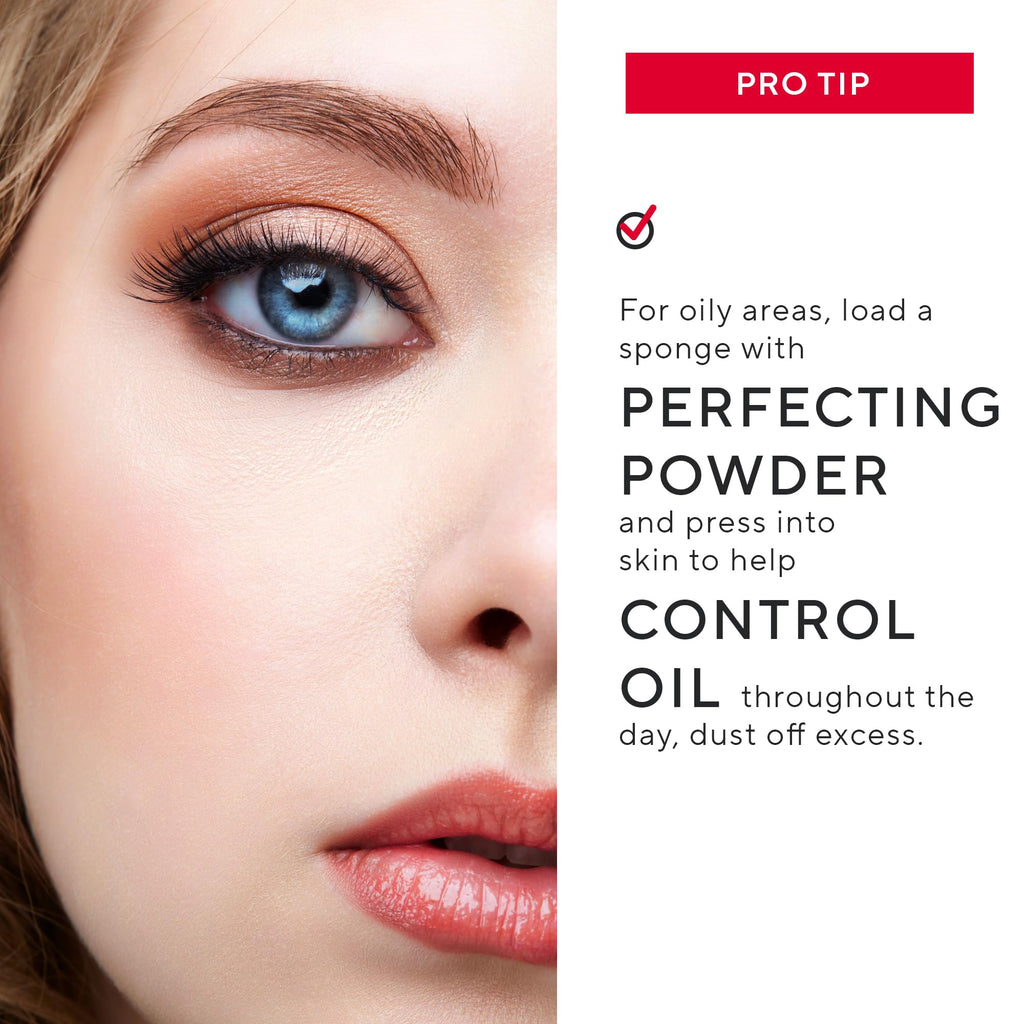 Mirabella Perfecting Loose Powder | HD Matte Finish Setting Powder with Oil Control and Antioxidants