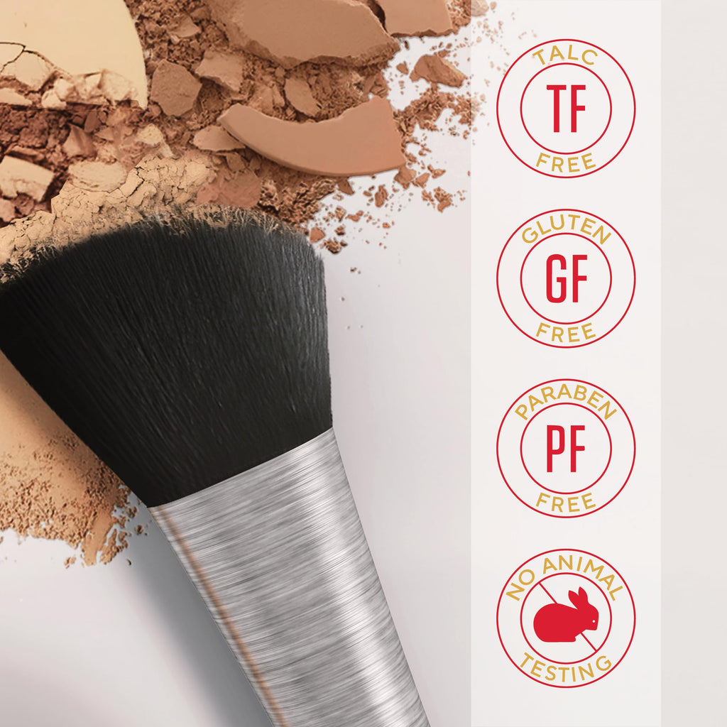 Mirabella Invincible Pure Pressed Powder Foundation Ivory I3 – Buildable Matte Mineral Makeup