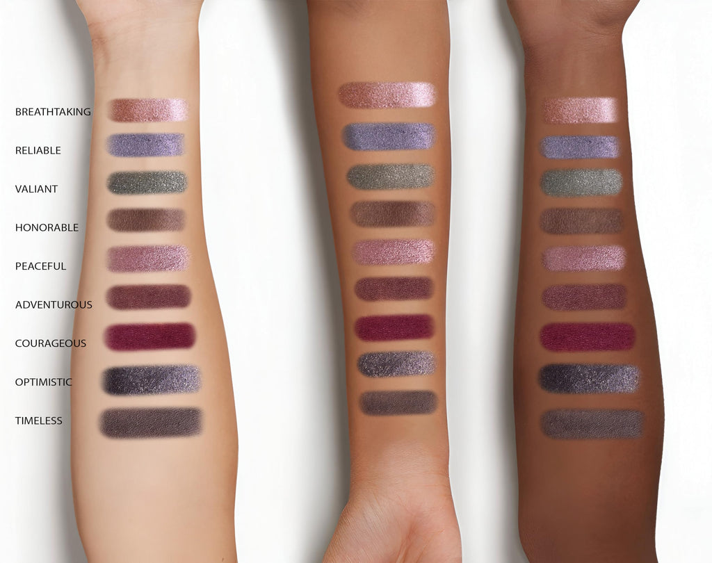 Mirabella True To You Eye Palette – 17 Matte & Shimmer Shades + Primer