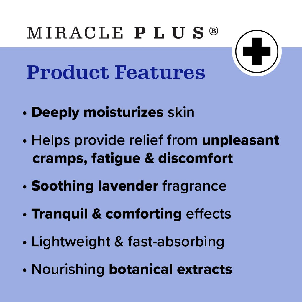 Miracle Plus Magnesium Cream for Leg Relief | Calming Leg Lotion