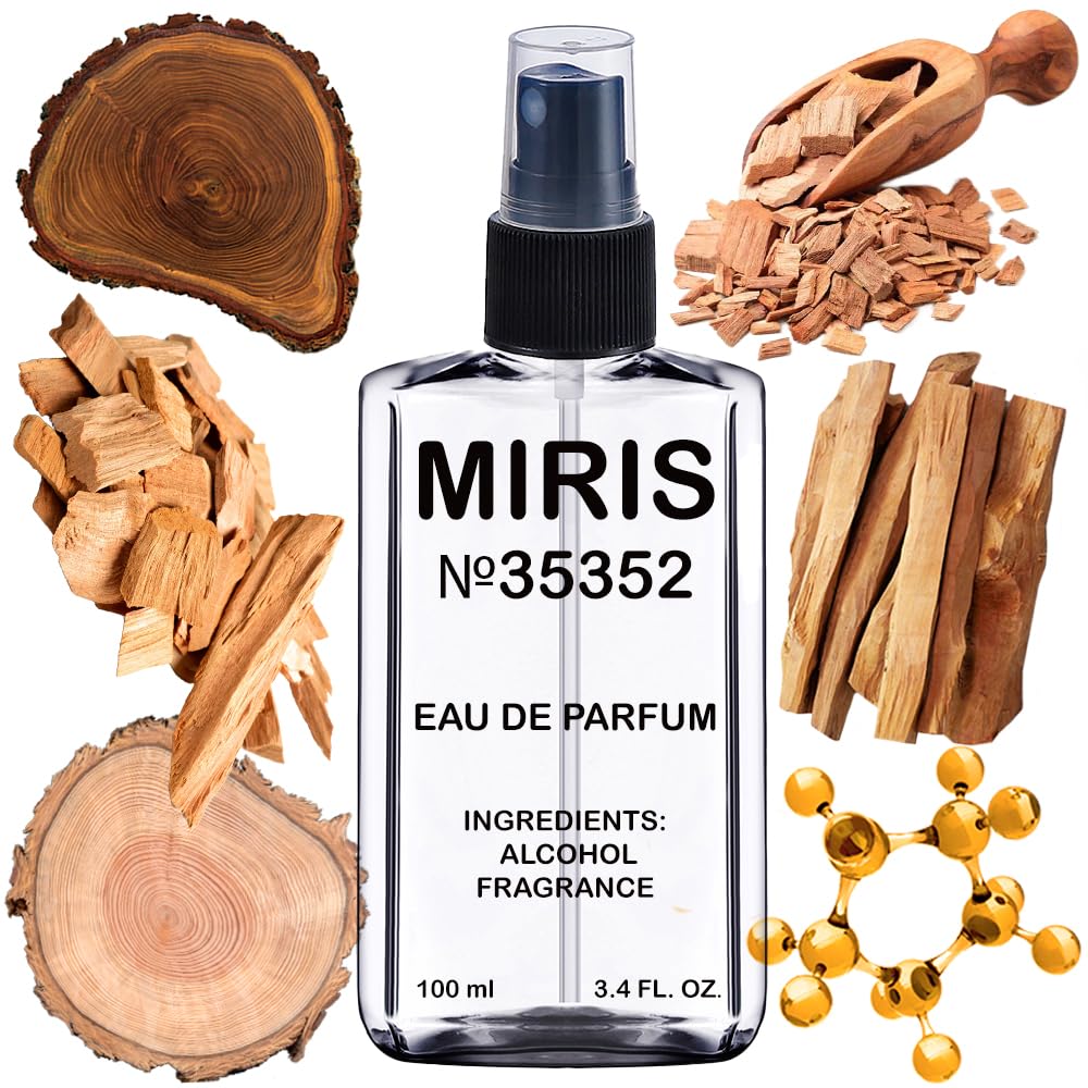 MIRIS No. 35352, Inspired by Molecu 04, Long-Lasting Unisex Eau de Parfum | 3.4 Fl Oz / 100 ml