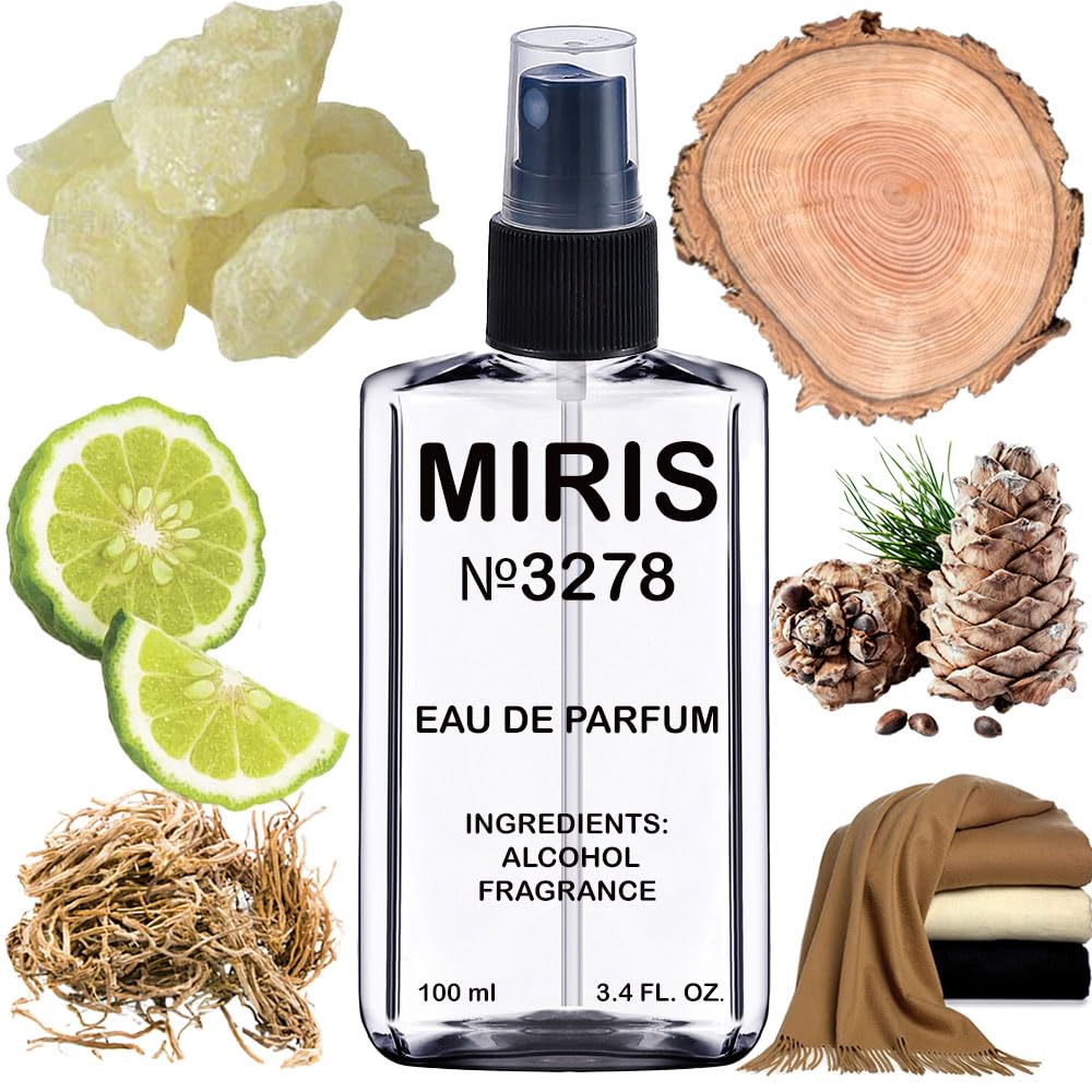 MIRIS No. 3278 – Inspired by Di Homme 2020, Long-Lasting Men's Eau de Parfum (3.4 oz / 100 ml)