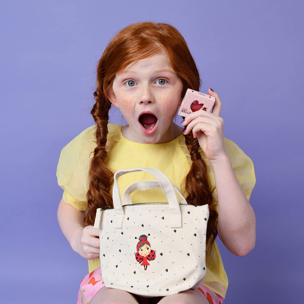 Miss Nella Special Edition Bag of Wonder – Hypoallergenic Kids Makeup & Nail Polish Set