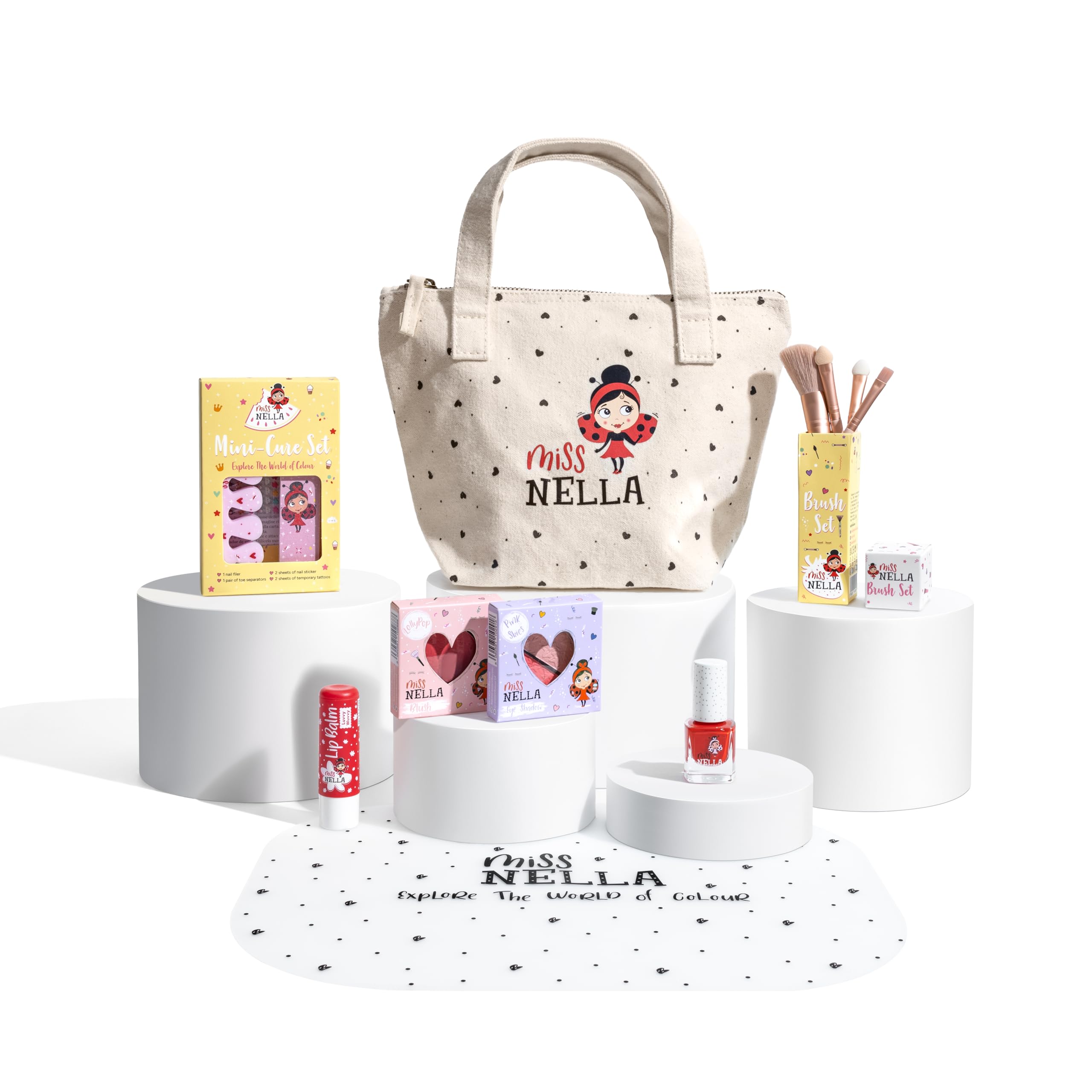 Miss Nella Special Edition GLAMOROUS PICKS Kids Makeup & Nail Polish Set