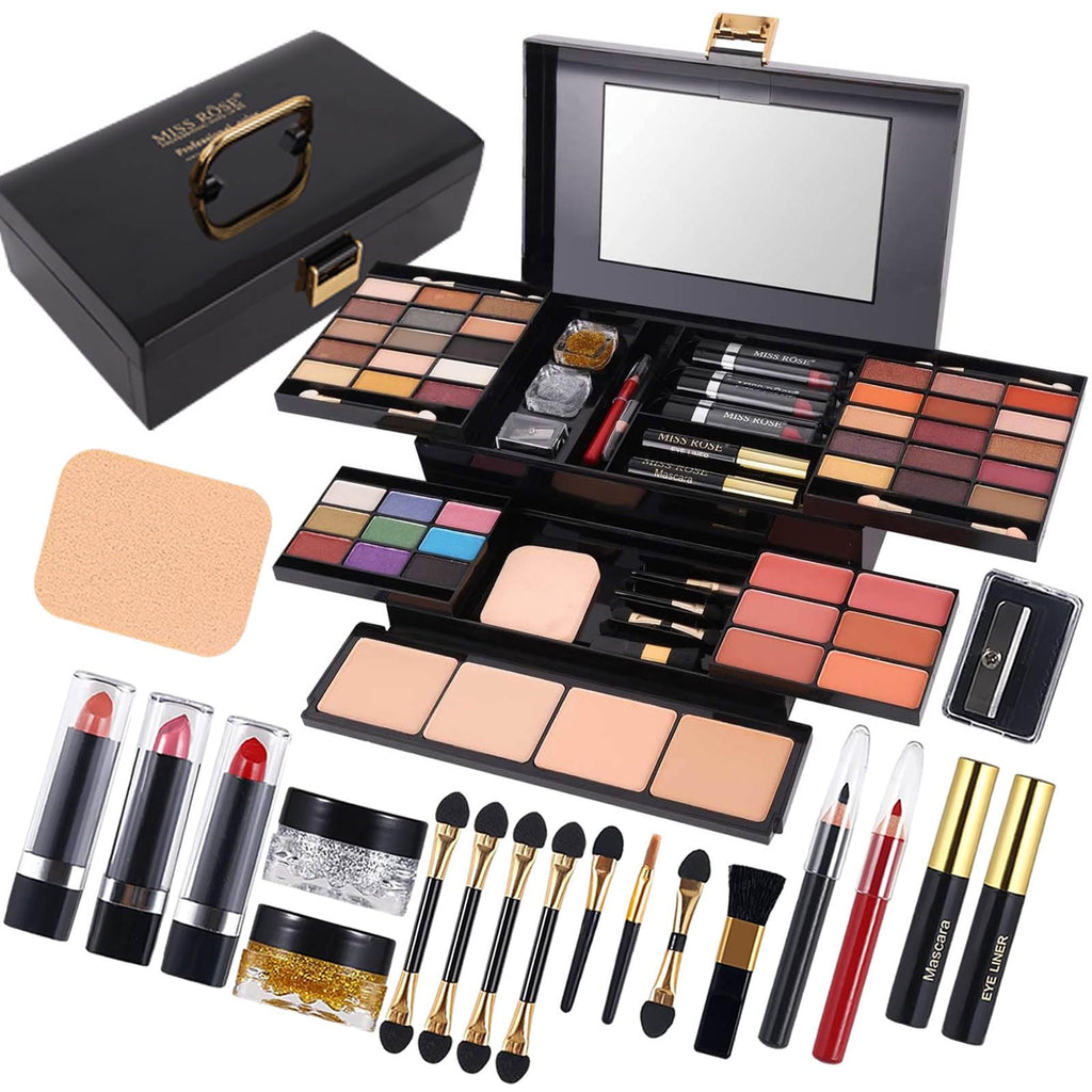 MISS ROSE M 58 Color Professional Makeup Palette – All-in-One Makeup Kit (331Y)