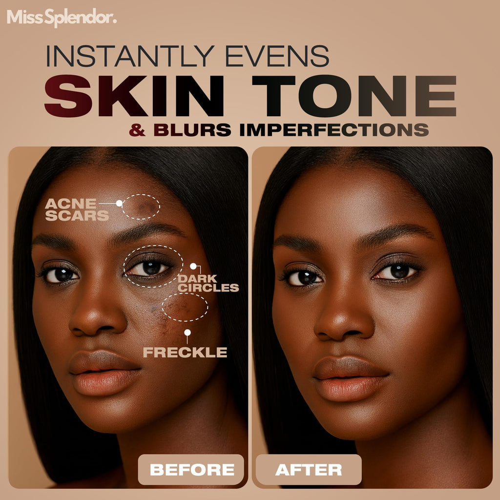 Miss Splendor Beauty Balm Skin Tint 2 Pack – Shade 3 | Serum-Boosted Hybrid Foundation & Skincare