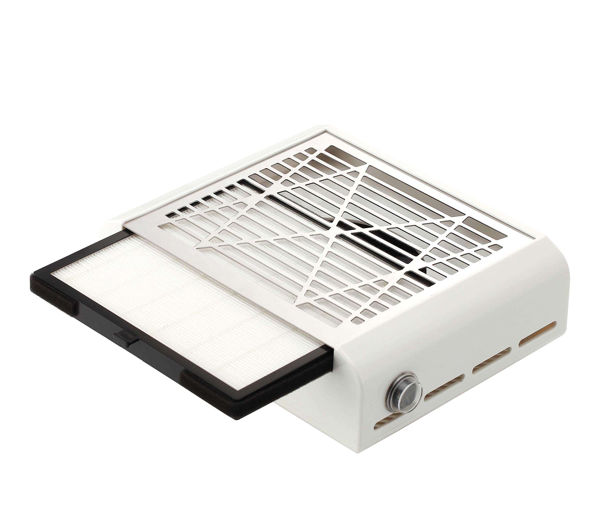 Miss Sweet Electric Nail Dust Collector for Manicure (Sweet White) – Clean Air on Your Desk