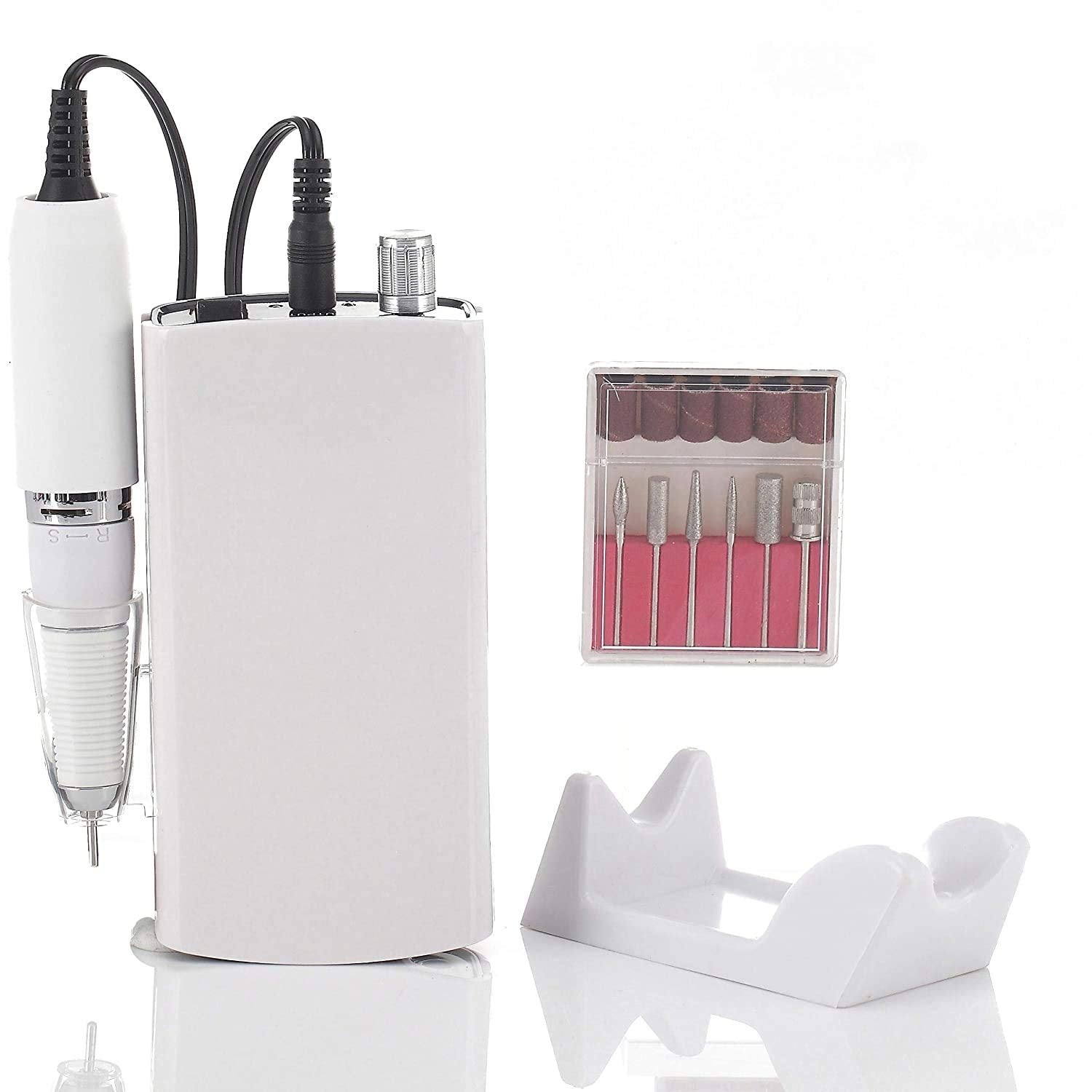 Miss Sweet Portable Nail Drill Machine – Rechargeable Electric Nail File for Acrylic, 0–30000 RPM
