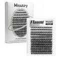 MissAiry Flaunt Lash Clusters Wispy 8-18mm – D-Curl Wet Look DIY Lashes