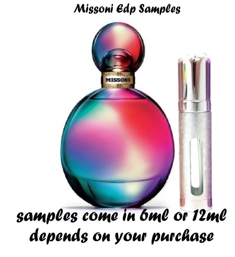 Missoni samples for women Eau De Parfum 6ml or 12ml