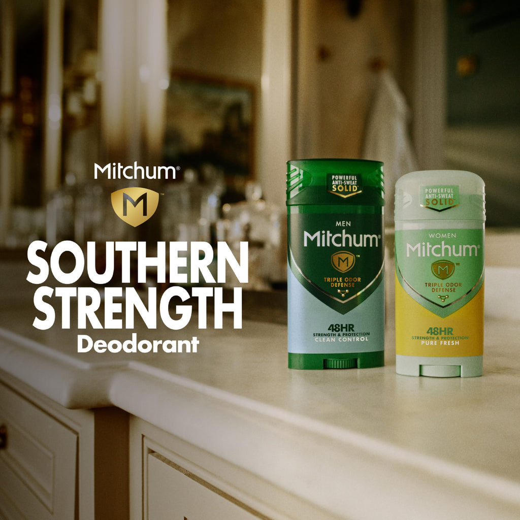 Mitchum Men’s Triple Odor Protection Gel – Sport, 2.25 oz, 48HR Protection, Pack of 6