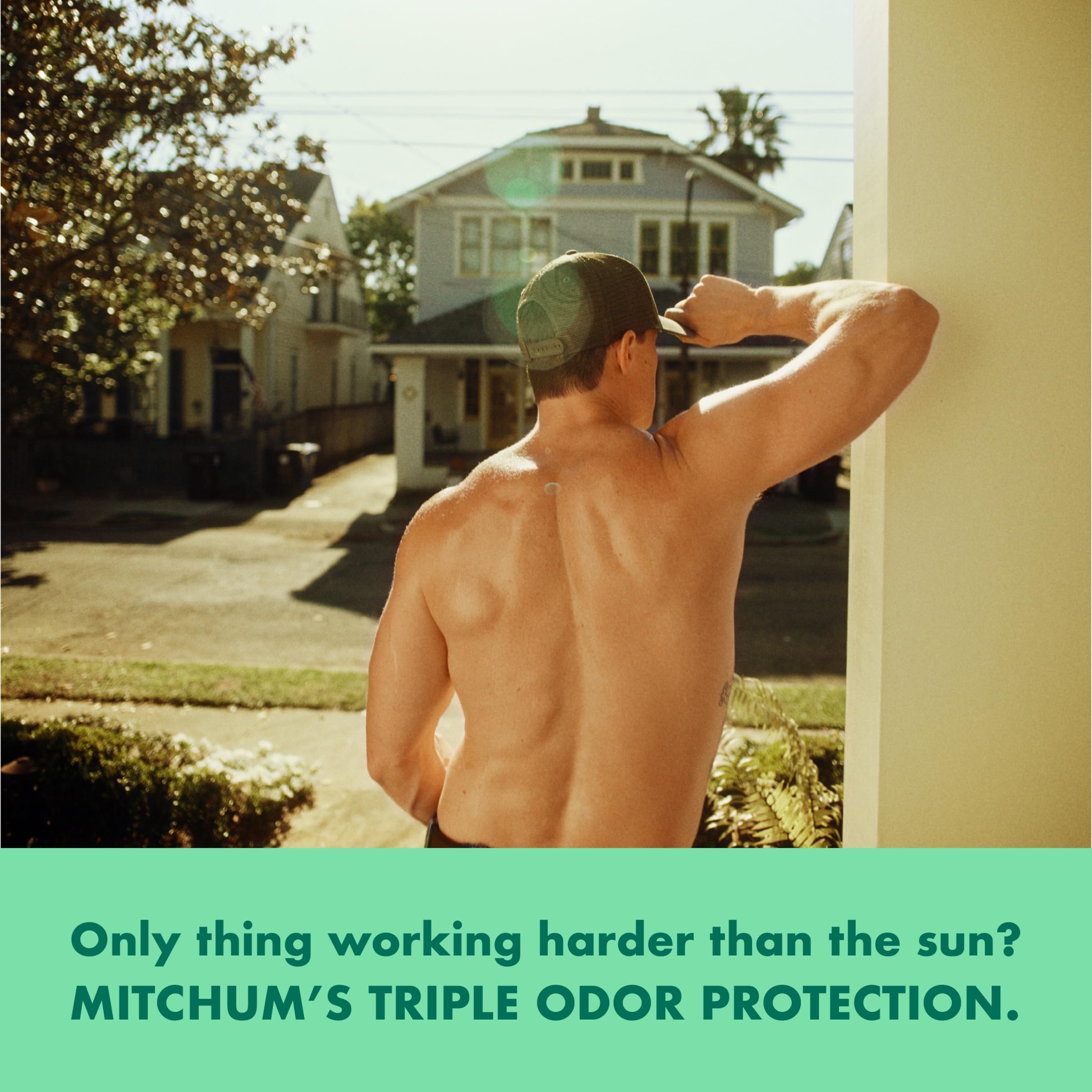 Mitchum Men’s Triple Odor Protection Gel – Sport, 2.25 oz, 48HR Protection, Pack of 6