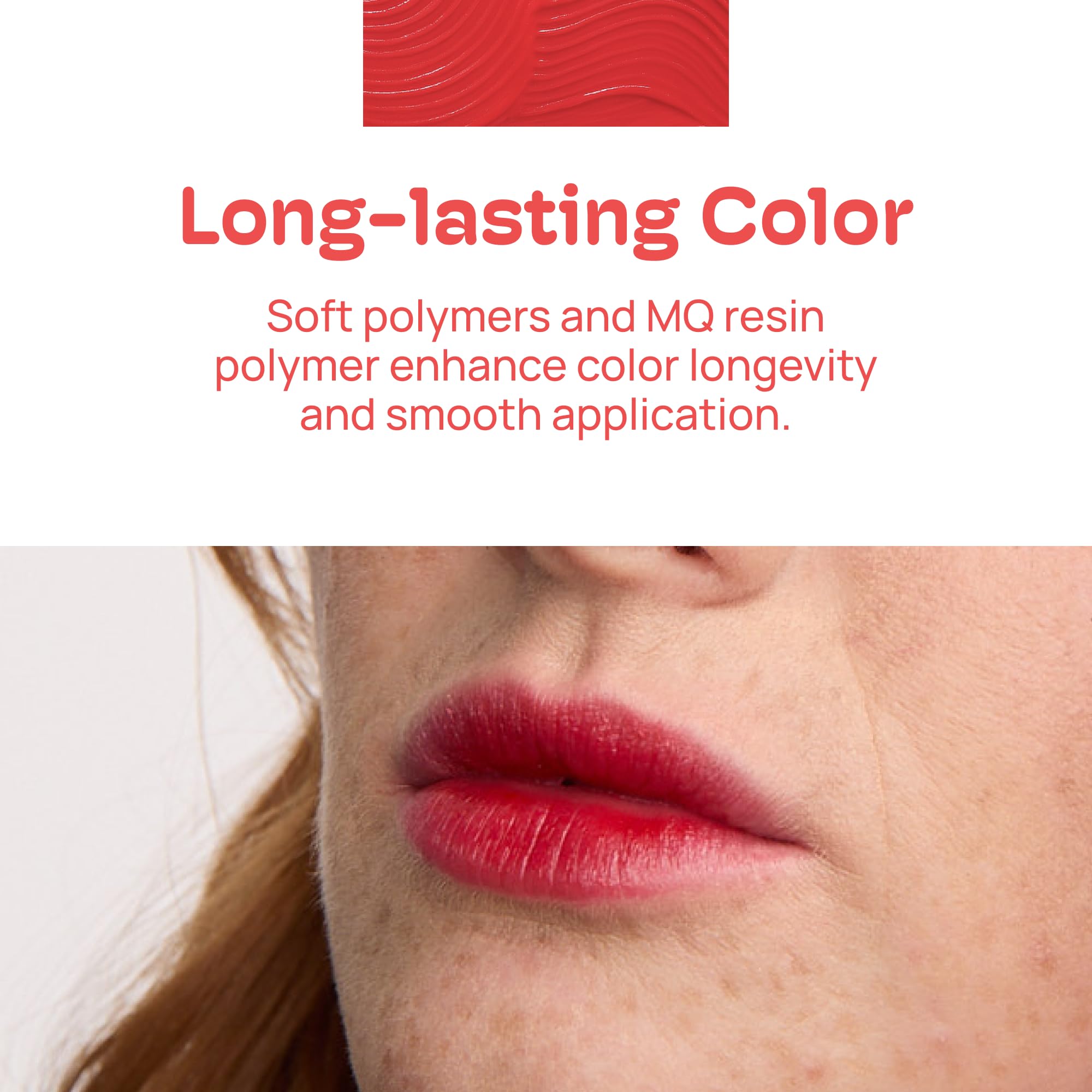 MIXIK Juicy Lip Tint Cherry Pop – Hydrating Water-Based Lip Stain with Blue Agave