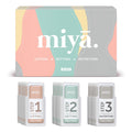 MIYA LASH 2 in 1 Brow Lamination & Lash Lift Lotion Set – 10 Treatments, Sachet Refills, Fast-Acting 3-Step Kit