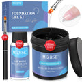 MIZHSE 100ml Gel Base Coat – Clear Foundation for Long-Lasting Soak-Off Gel Nails Kit