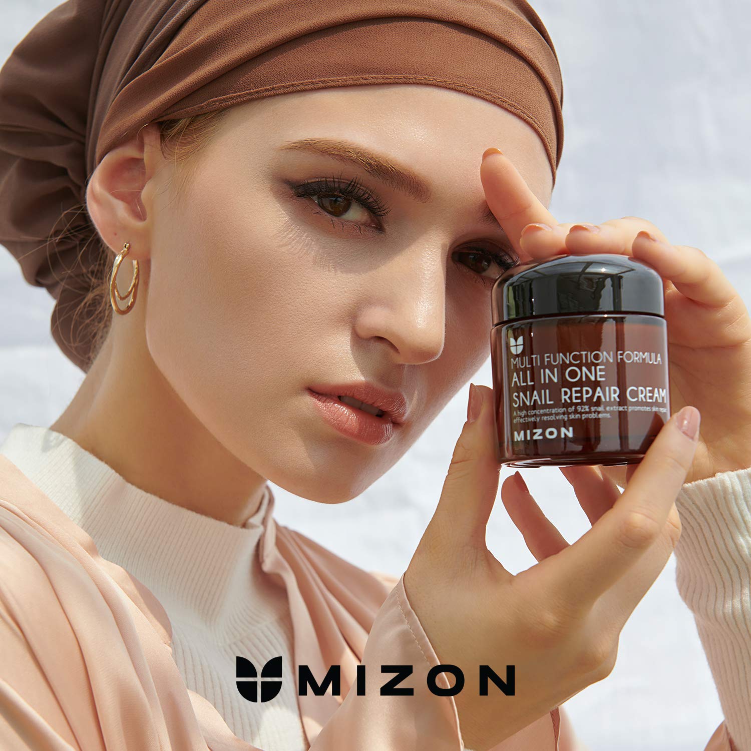 MIZON All-in-One Snail Repair Cream 75ml – Pack of 3 | Hydration & Skin Renewal
