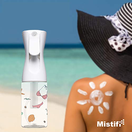 MJDFS NonAerosol Fine Mist Water Spray Bottle 160ml - Summer White