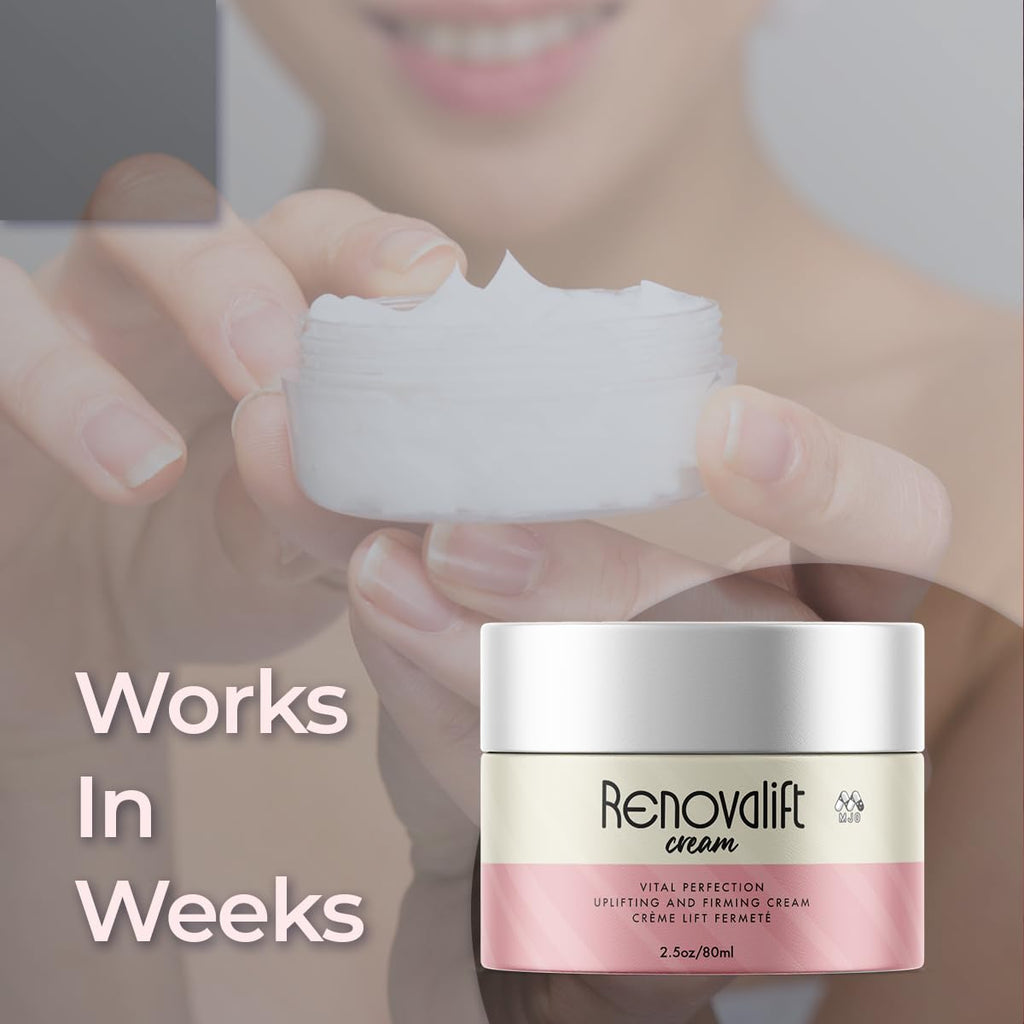 MJO Renovalift Face Cream 2-Pack – All-Natural Hydration for Face & Neck