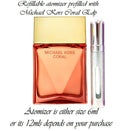 Michael Kors Coral sample perfume spray
