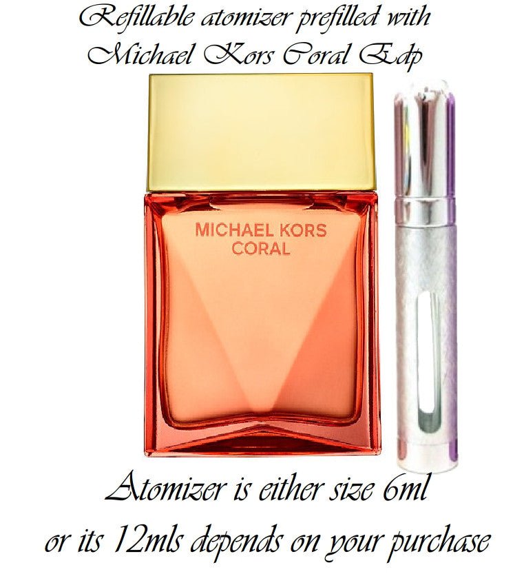 Michael Kors Coral sample perfume spray