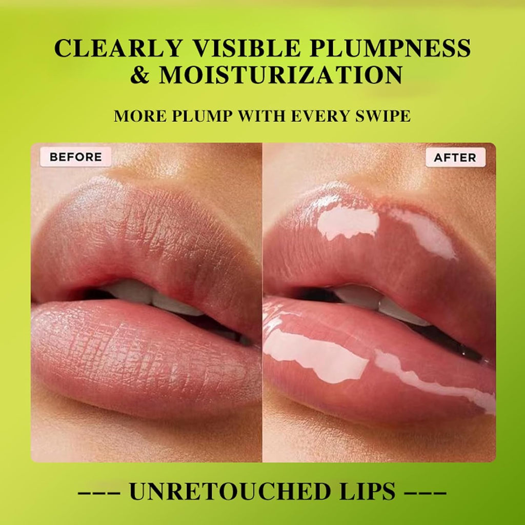 MLSMILE 8 Colors Lip Oil Lip Glaze Set – Nourishing, Non-Sticky Gloss Oil