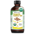 MMPANG Organic Castor Oil for Lashes & Brows – 8oz, USDA Certified Organic, Cold-Pressed, Hexane Free