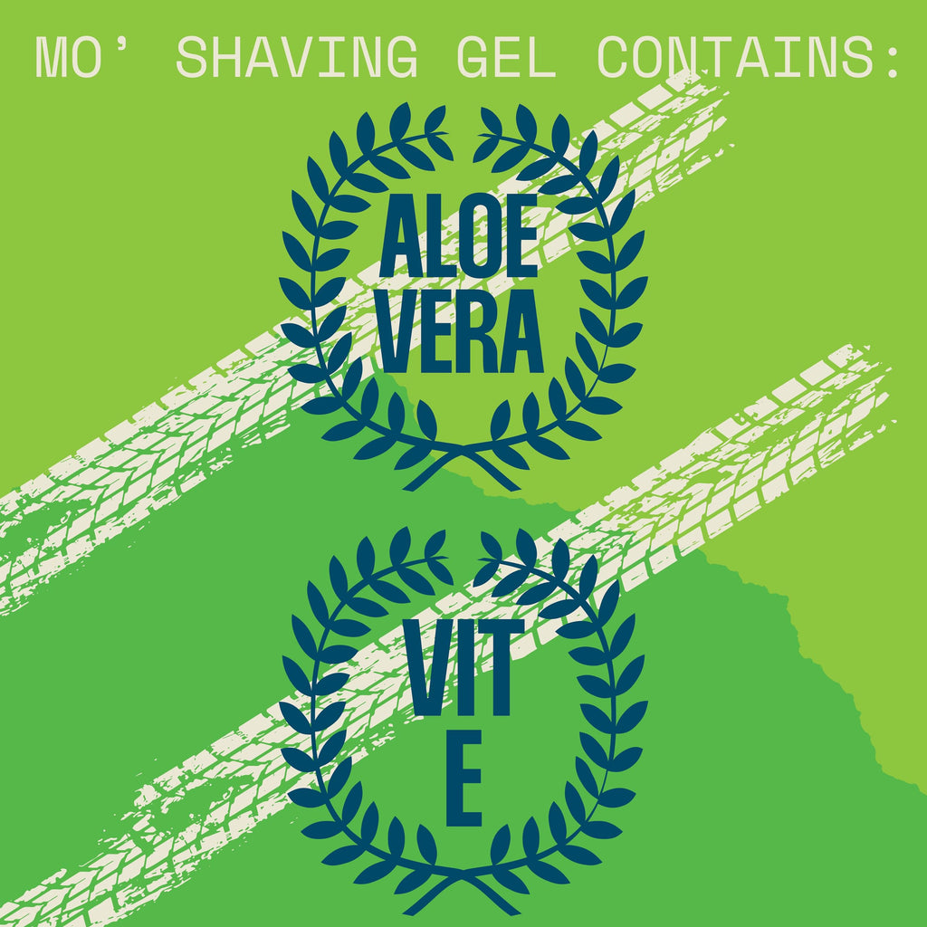 Mo' Handsome Premium Shave Gel for Men – Smooth Glide, Hydration & Aloe Vera | Made in USA