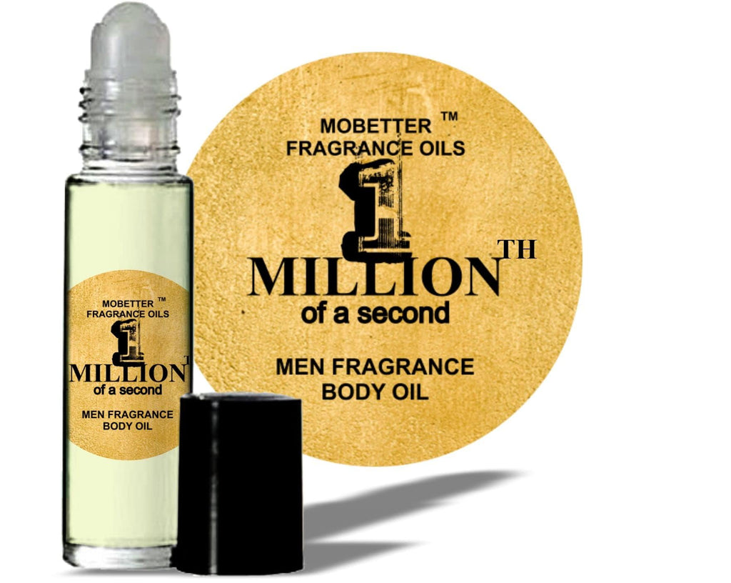 MOBETTER FRAGRANCE OILS 1 Millionth of a Second Men’s Body Oil – Roll-On Scent