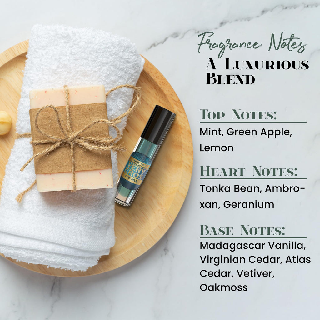 MOBETTER FRAGRANCE OILS - Very Eros Men Cologne Body Oil, Travel Size