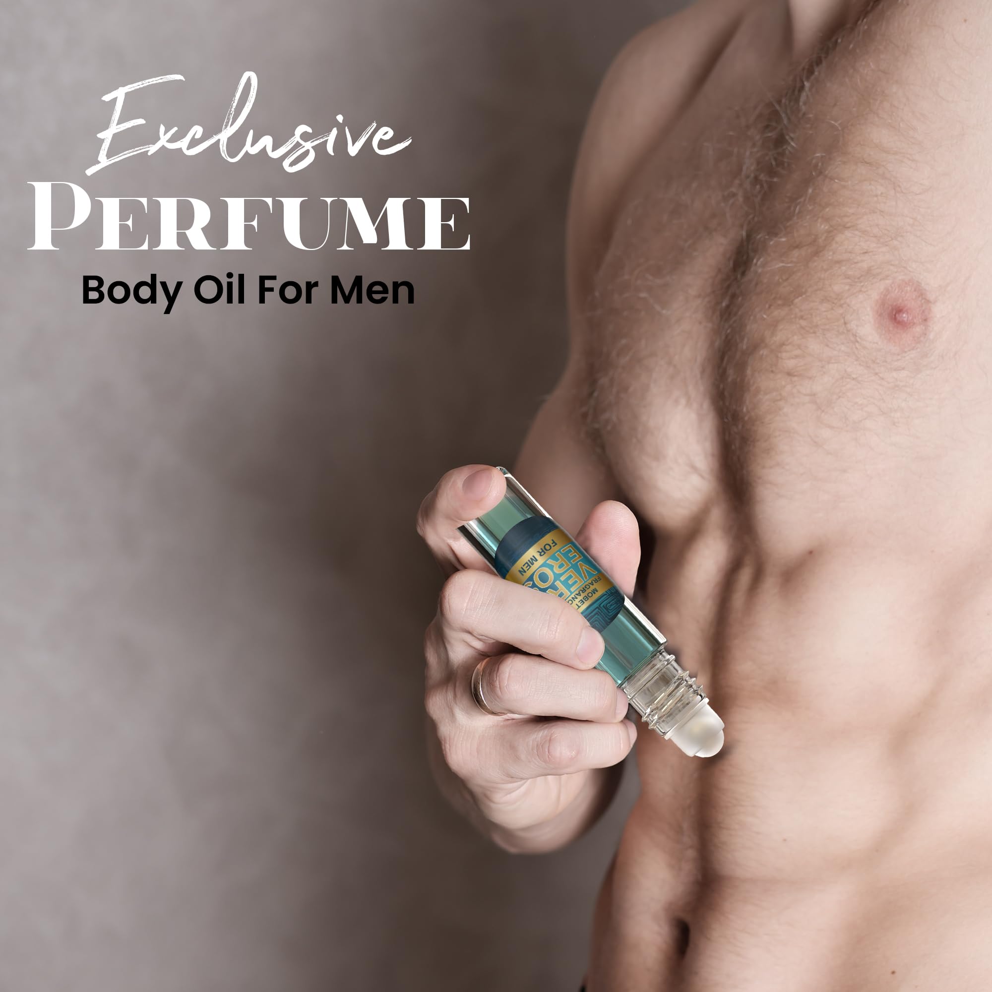 MOBETTER FRAGRANCE OILS - Very Eros Men Cologne Body Oil, Travel Size