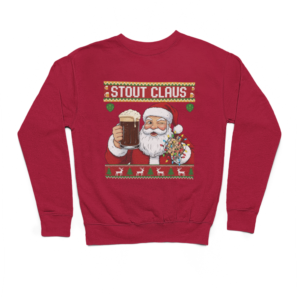 Stout Claus Christmas Sweater