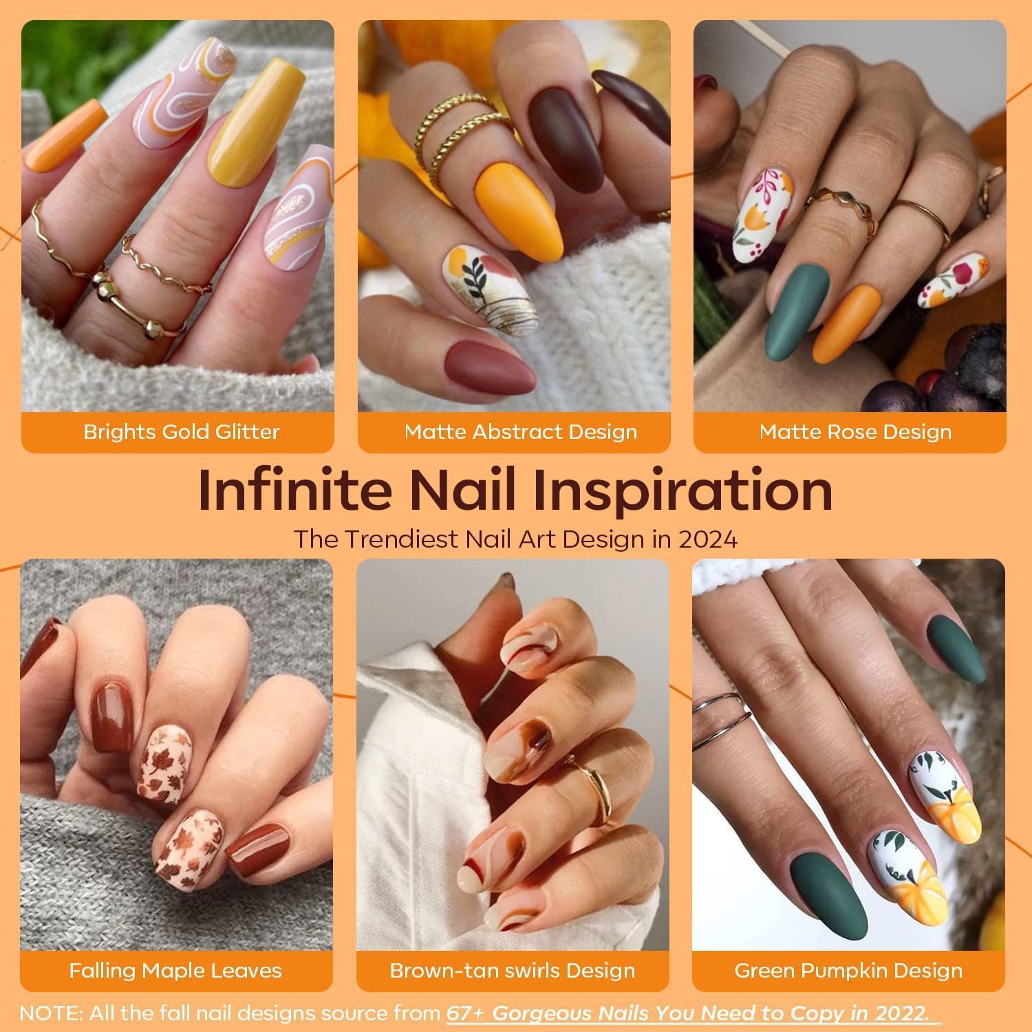 Modelones 40-Pcs Gel Nail Polish Set with Base Coat & 3 Top Coats – Vibrant Nude to Bright Colors
