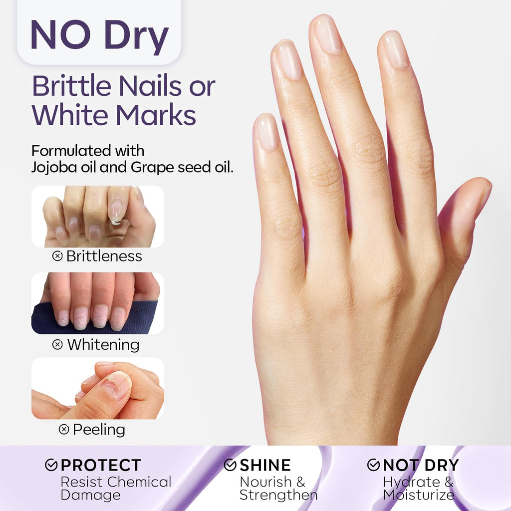 Modelones Acetone Nail Polish Remover with Jojoba Oil – 8 oz Lavender