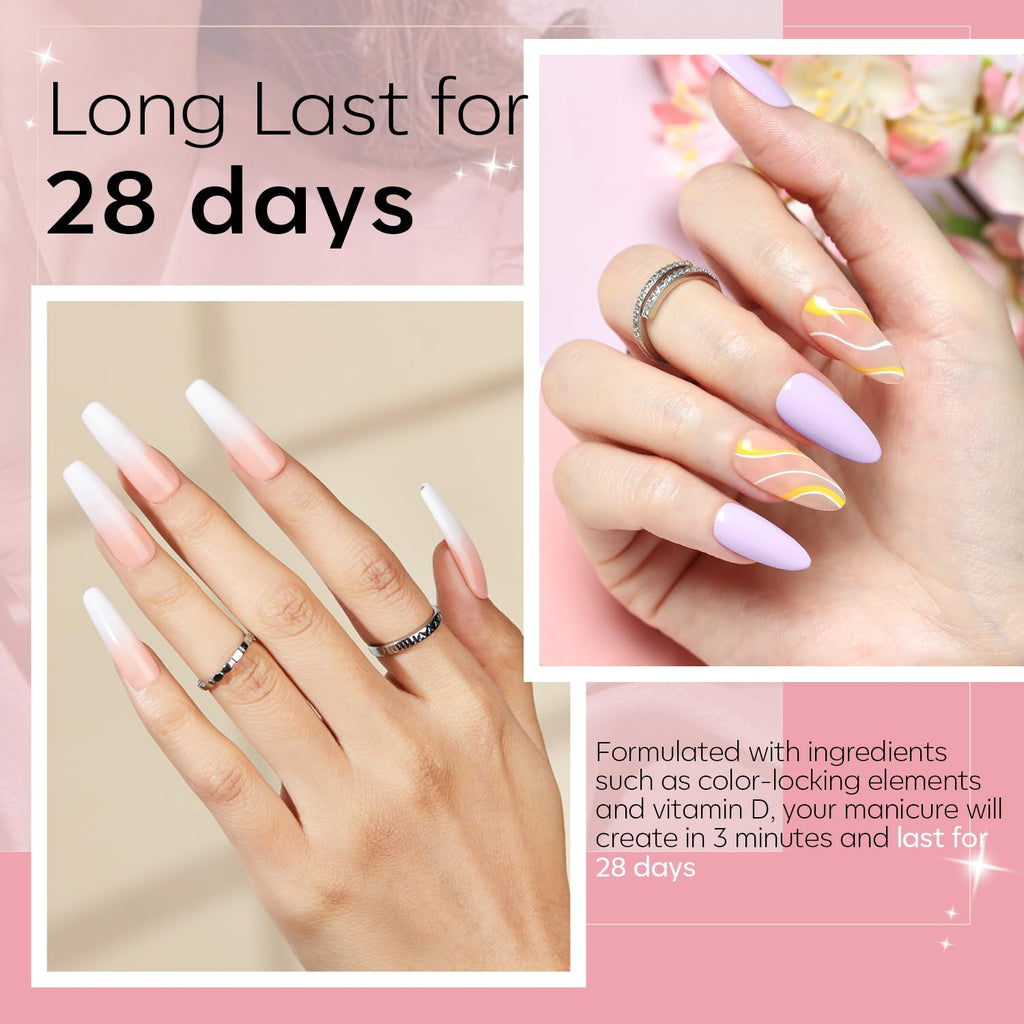 Modelones Dip Powder Nail Kit Starter — 20 Colors, Base, Top & Activator