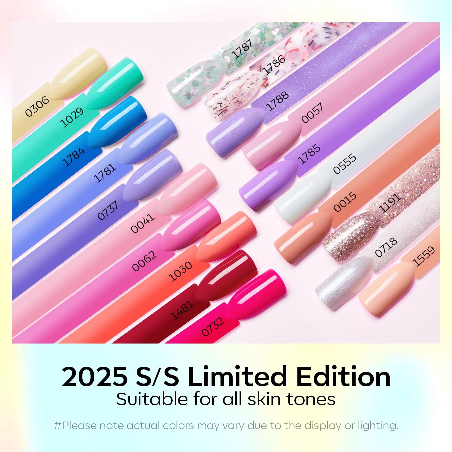Modelones 24Pcs Neon Gel Nail Polish Set – 20 Colors Rainbow with Glitter, Glossy & Matte Top Coats + Base Coat, Soak-Off LED Kit for Home Salon