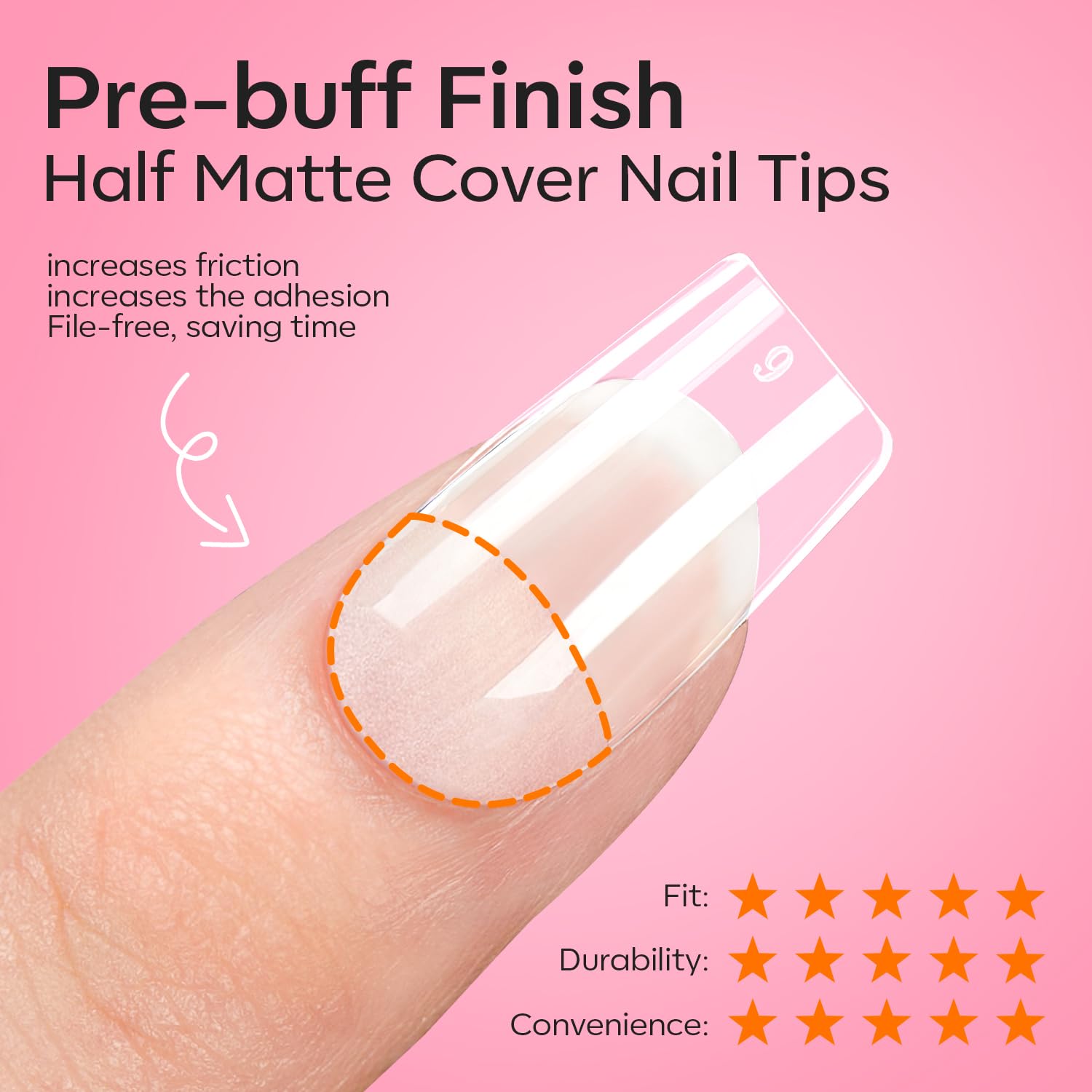 Modelones Short Square Gel Nail Tips Kit | 9-in-1 Nail Glue Gel, 216 Tips, Portable UV/LED Lamp