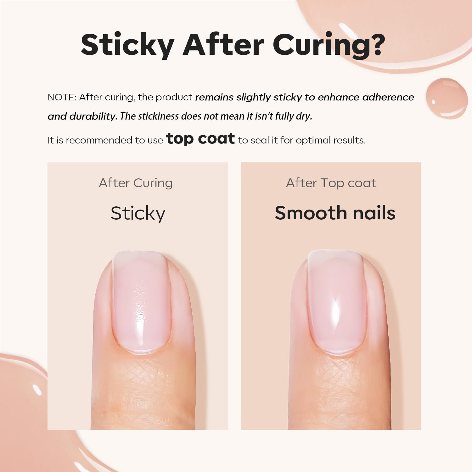 Modelones 8-in-One Builder Nail Gel – Neutral Nude for Thickening, Extension & Shine