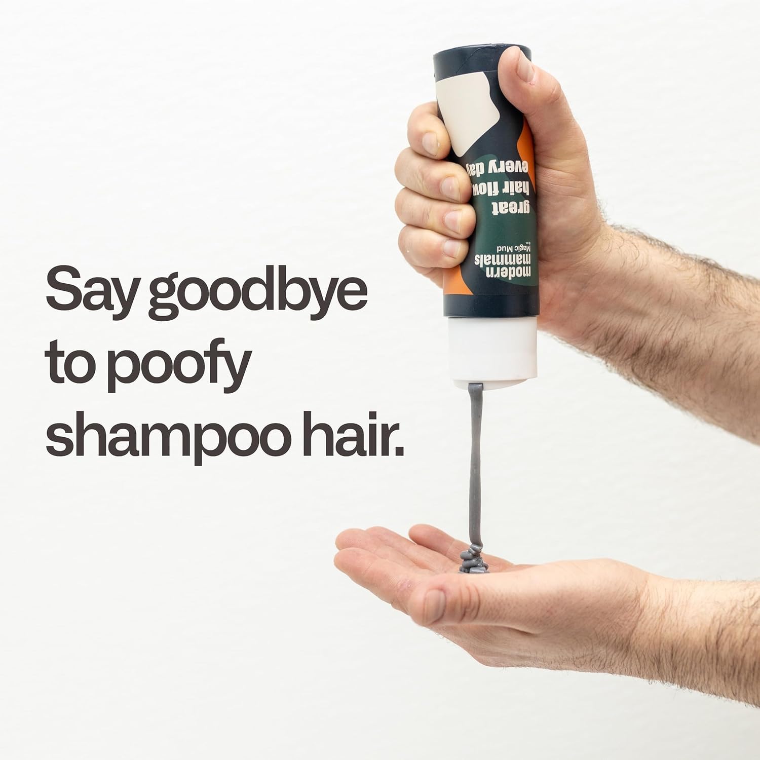 Modern Mammals Men's Hydrating Shampoo | Sulfate-Free, Lather-Free Co-Wash, 8oz