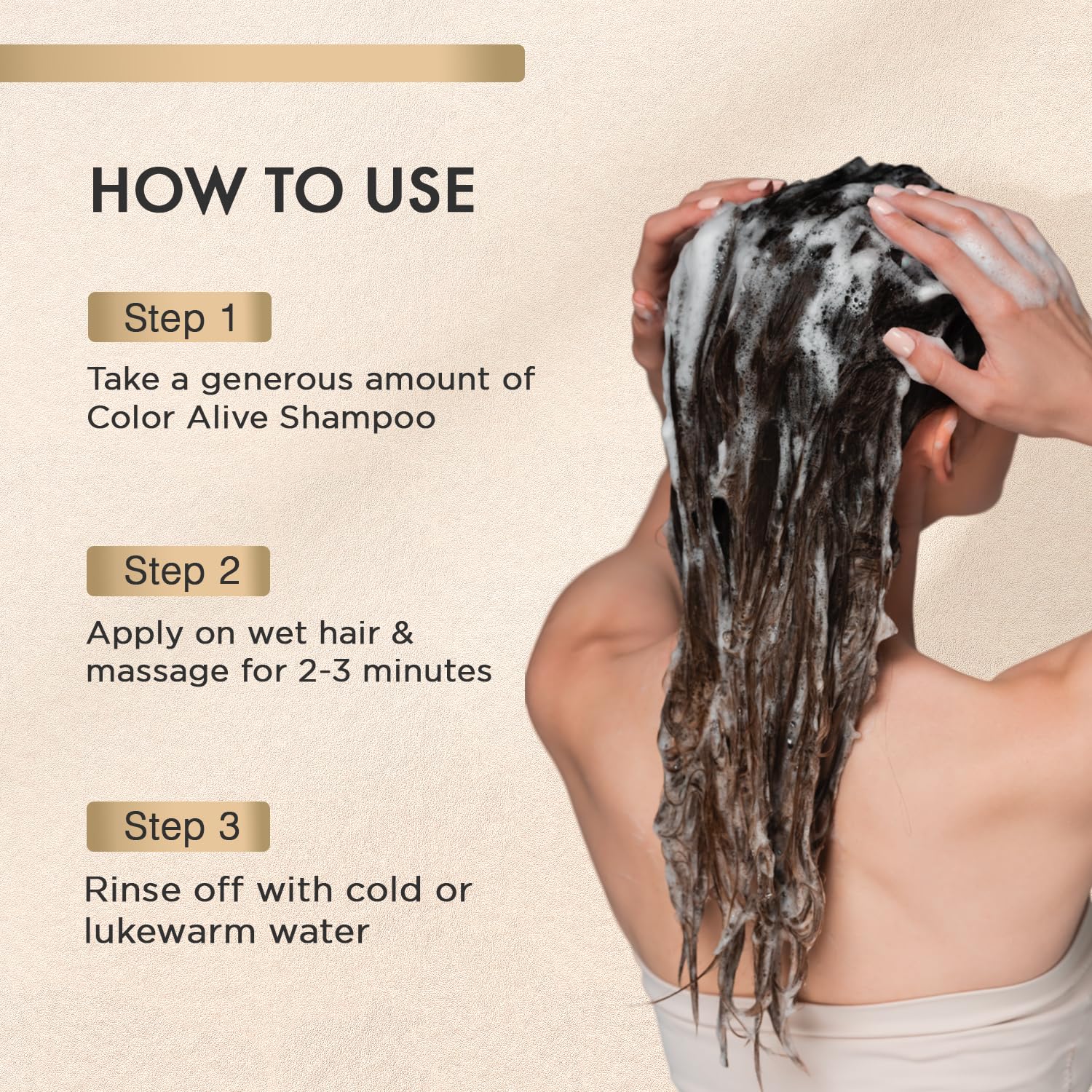 MOEHAIR Color Alive Shampoo — Color-Protecting Hydration for Color-Treated Hair (32 oz)