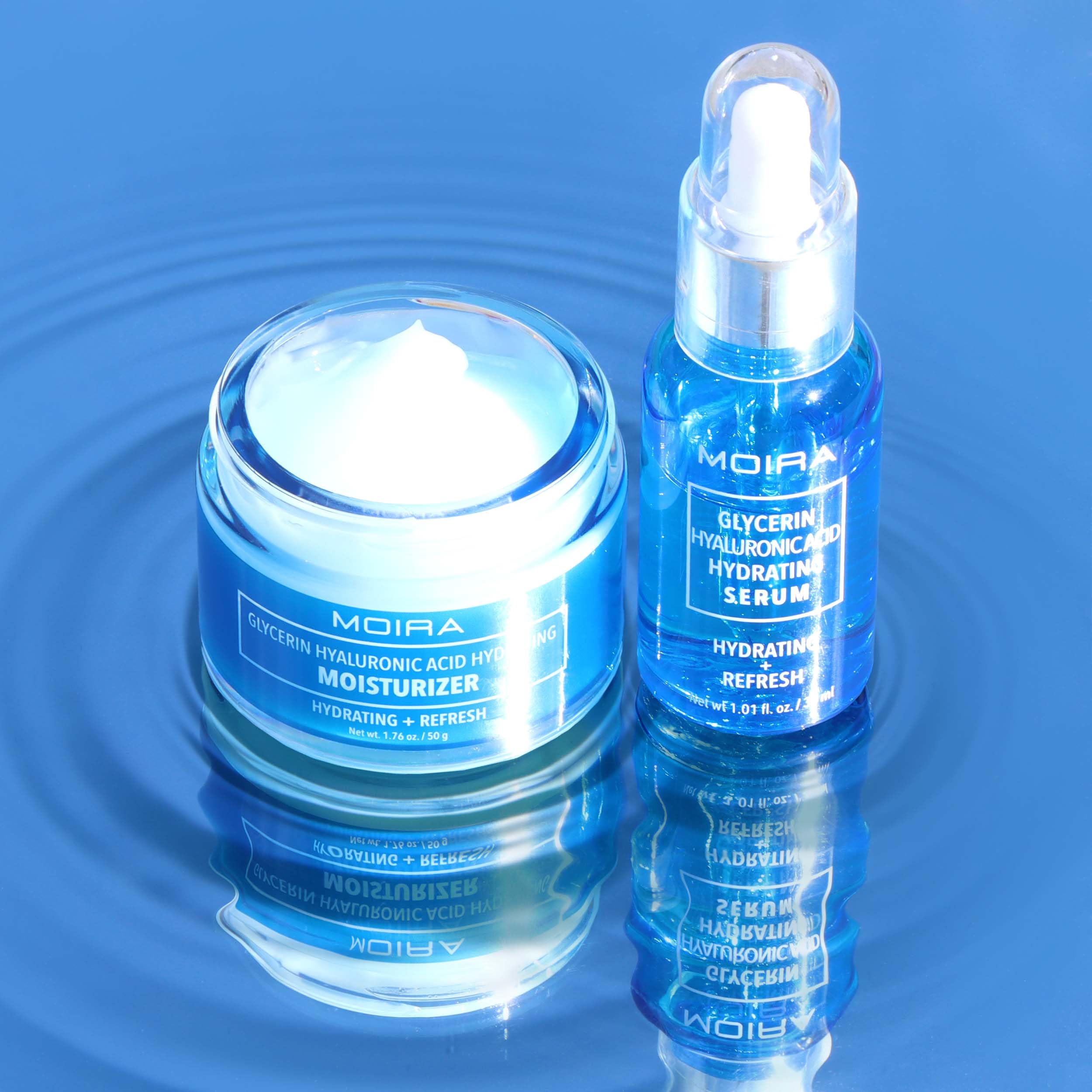 Moira Glycerin Hyaluronic Acid Hydrating Moisturizer | Lightweight Day & Night Cream