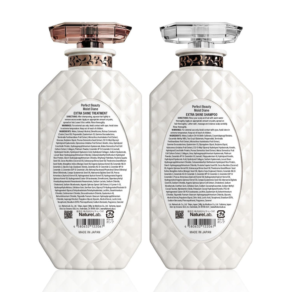 Moist Diane Argan Oil Shampoo & Conditioner Set – Silicone & Sulfate Free, 30.4 Fl Oz, For All Hair Types
