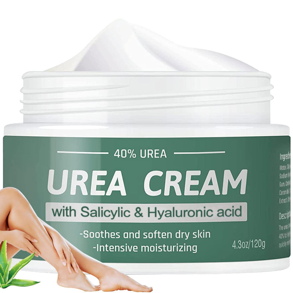 MOKYDUO Urea Cream 40% Foot Cream – Dry Skin & Cracked Heels (4.3 oz)