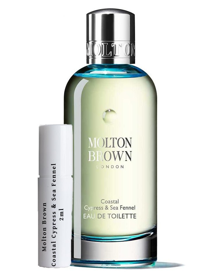 Molton Brown Coastal Cypress & Sea Fennel samples