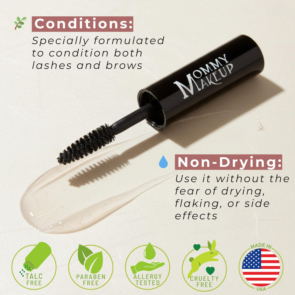 Lash Shield Waterproof Top Coat for Mascara & Brows | Mommy Makeup