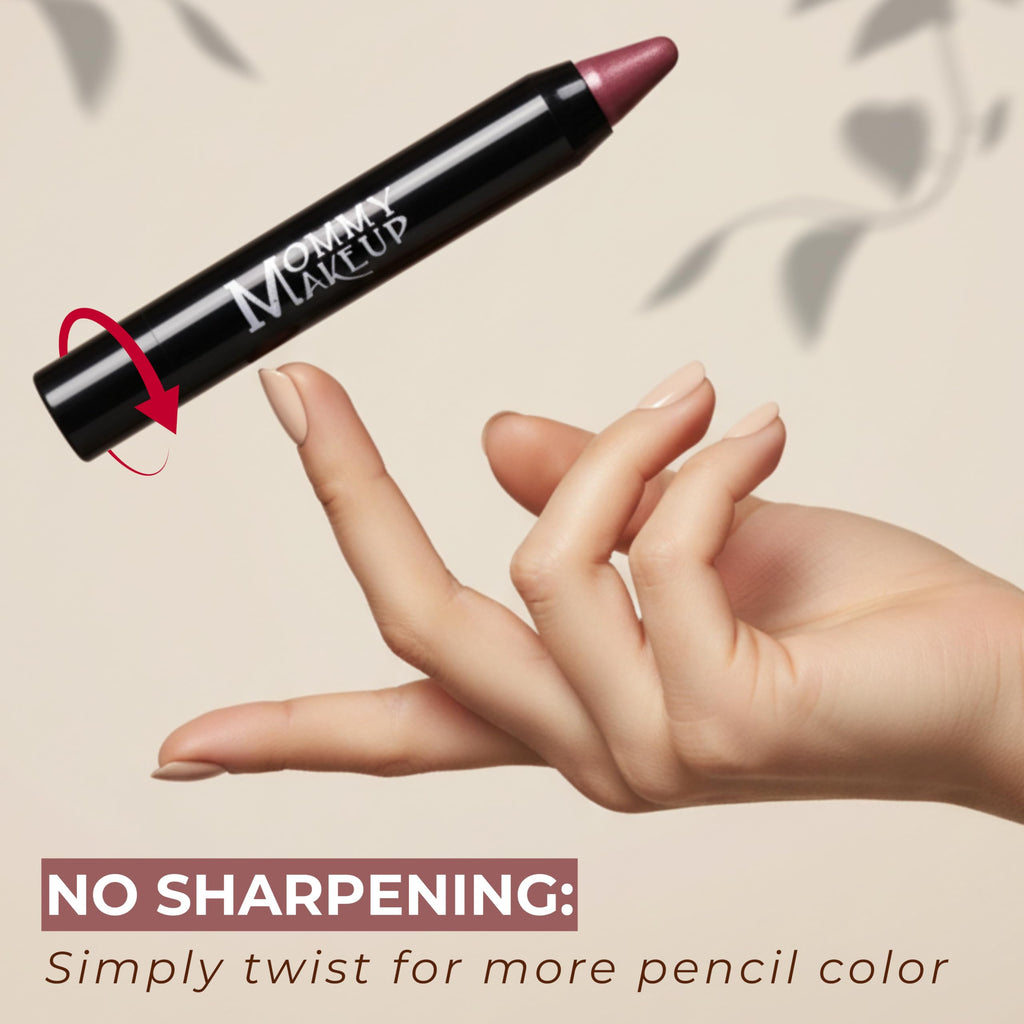 Mommy Makeup Triple Sticks - Toasted Berry Lipstick, Cream Blush & Treatment